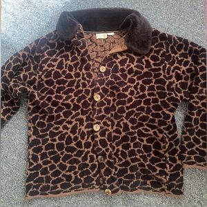 This is a fur jacket for women